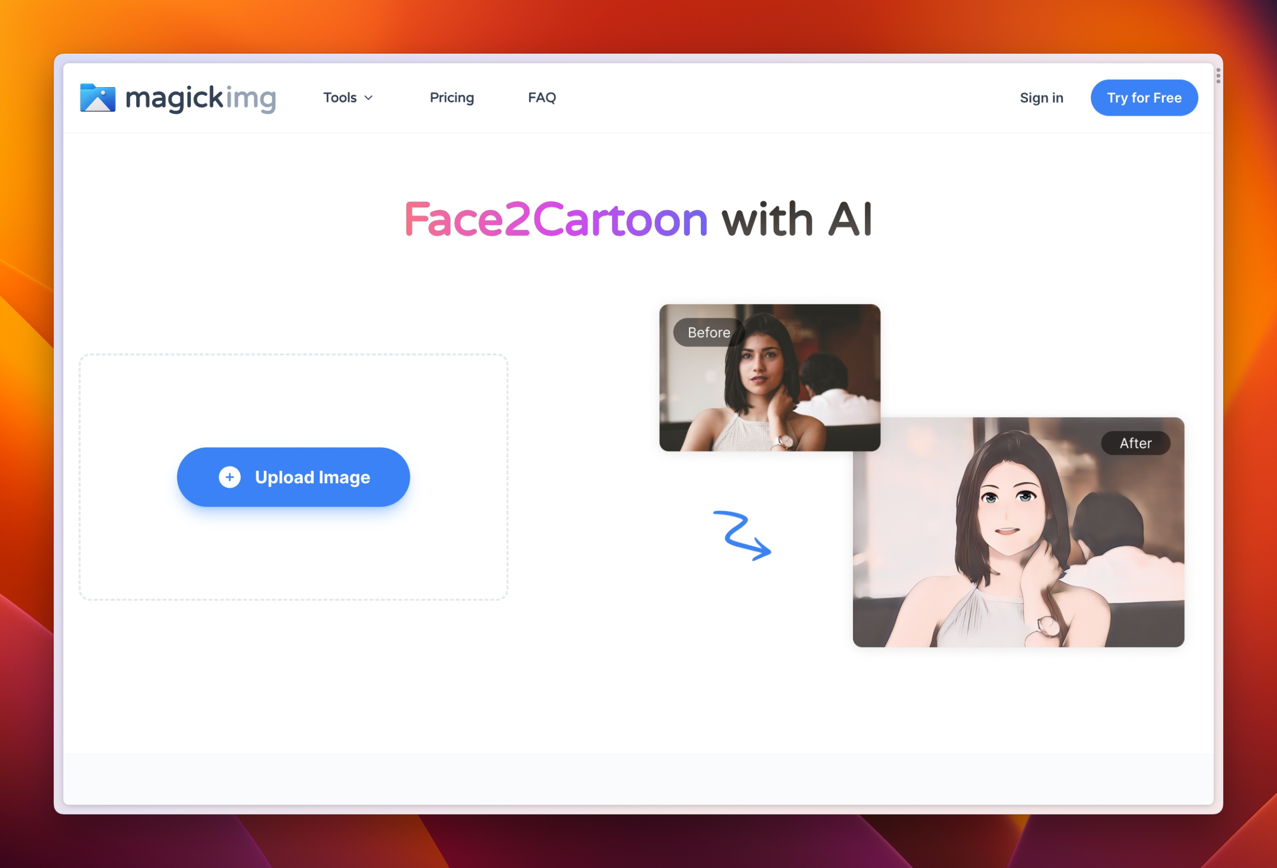 magickimg - AI 图片增强工具